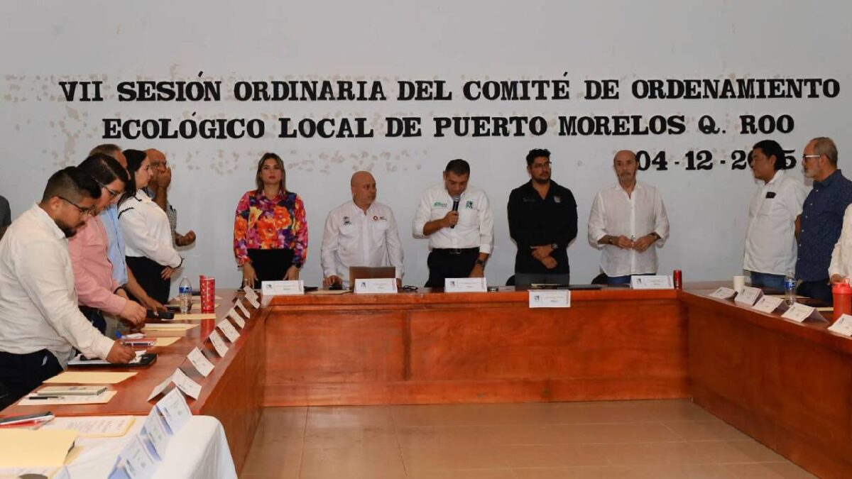 Cabildo de Puerto Morelos.