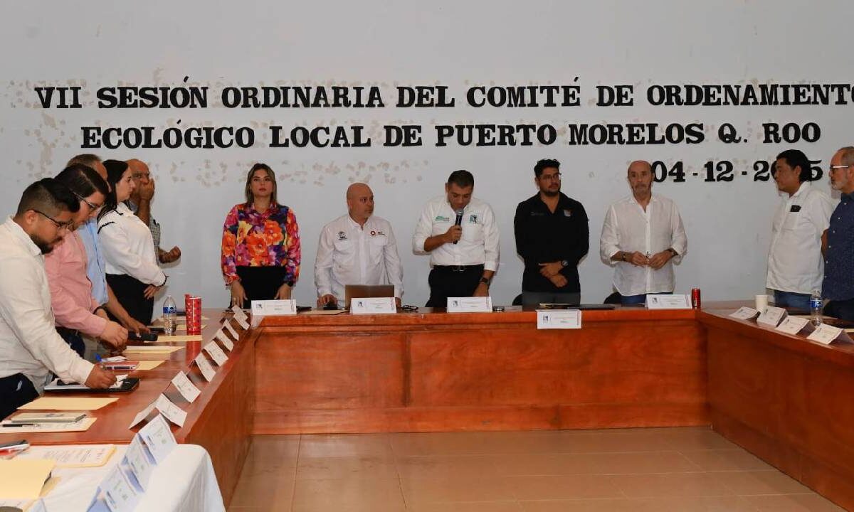 Cabildo de Puerto Morelos.