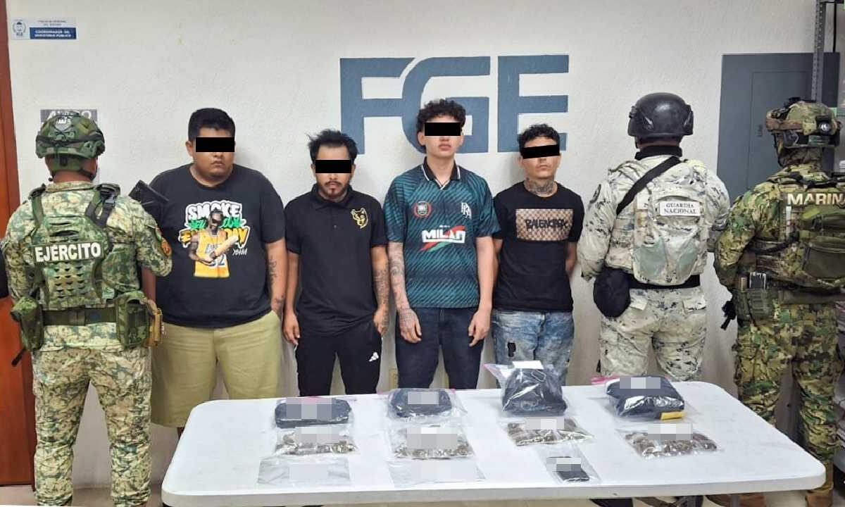 Detenidos por delitos contra la salud.