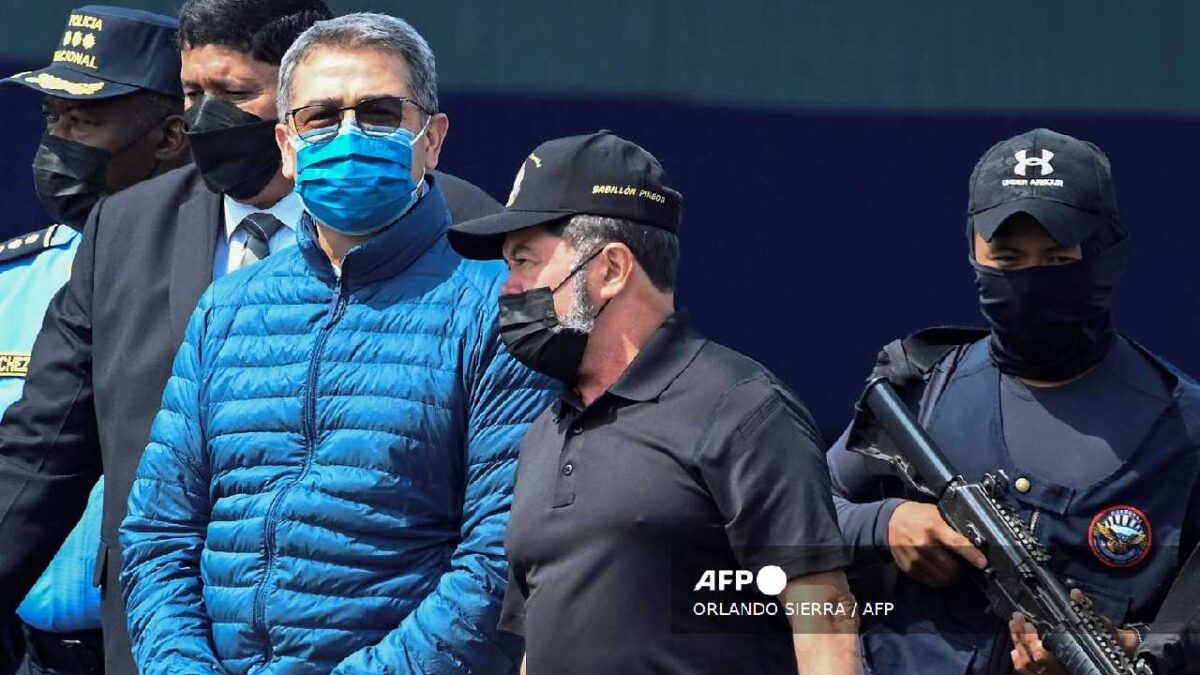 Juan Orlando Hernández fue liberado.