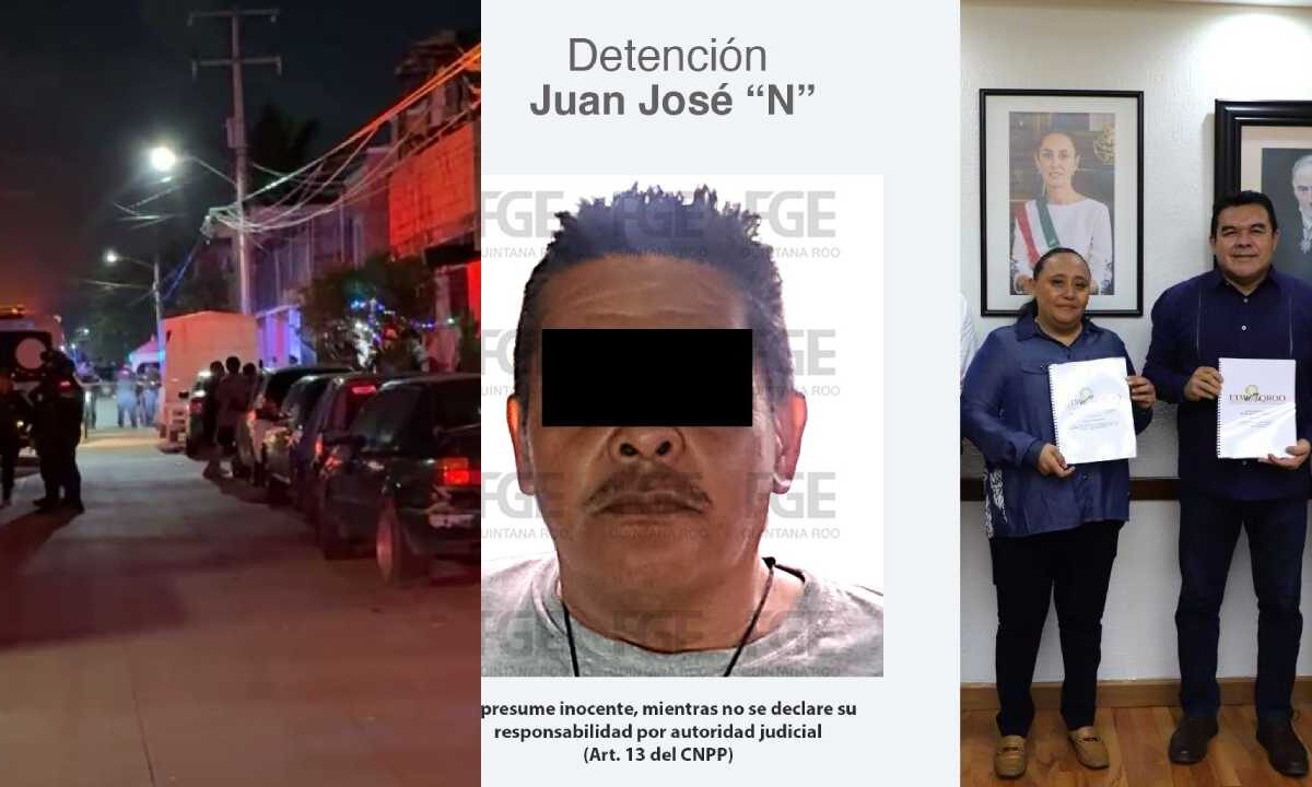 Últimas noticias. Ataque armado, detenido y paso histórico.