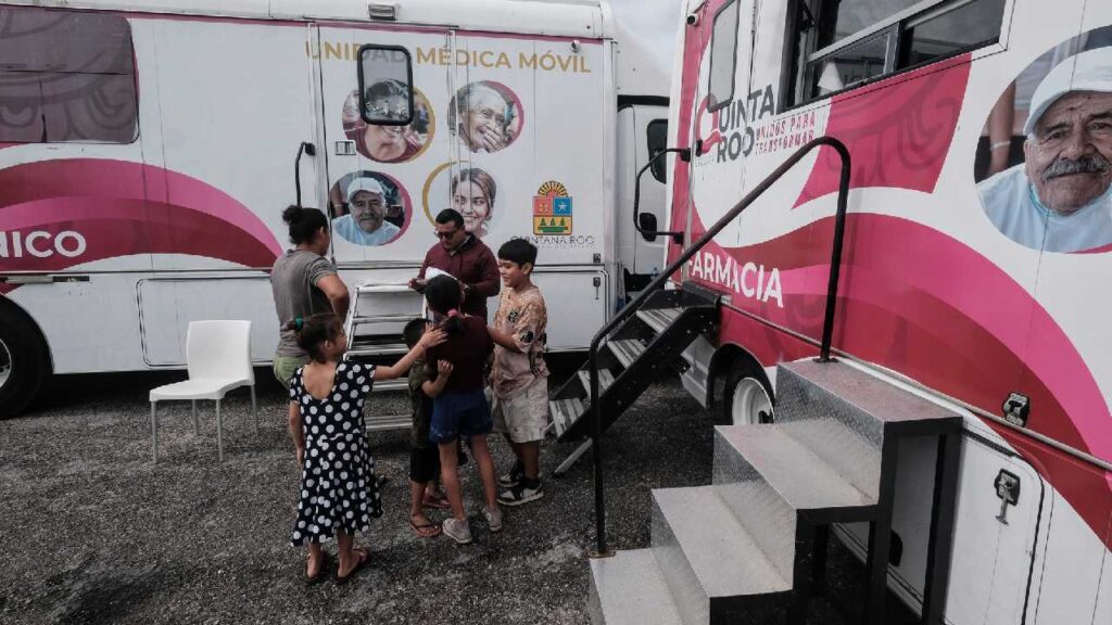 Recorridos de las caravanas de salud.