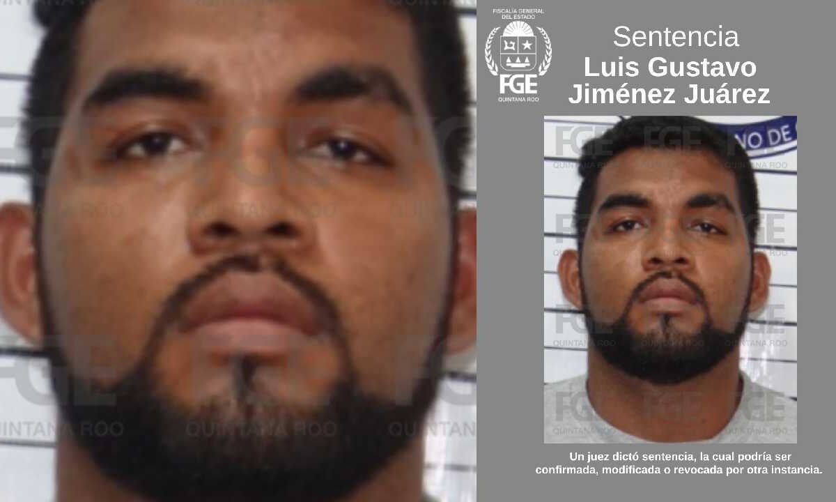 Luis Gustavo Jiménez Juárez fue condenado.