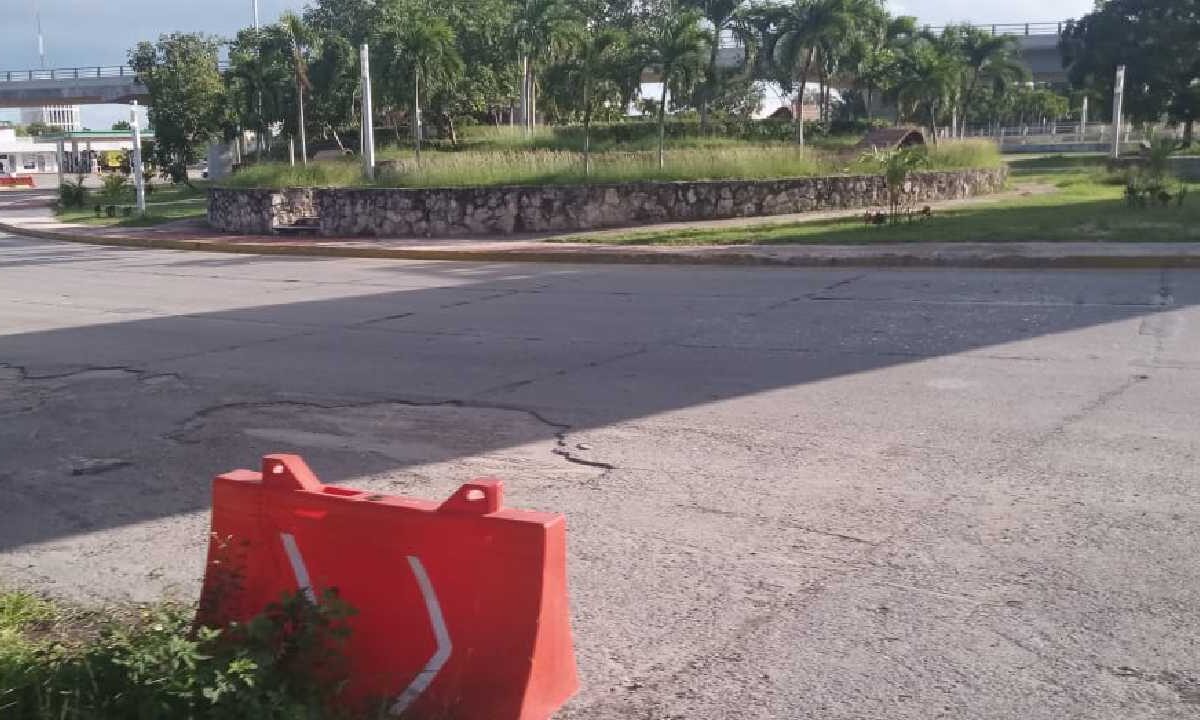 Checa los cierres viales en Cancún.