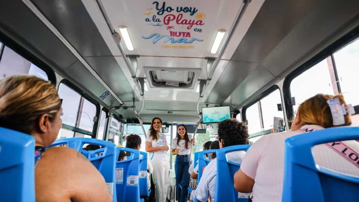 Inauguran transporte público gratis.