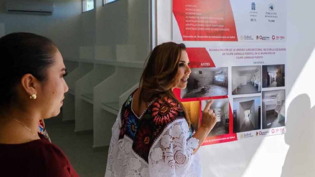 Prioriza Mara Lezama infraestructura en salud.