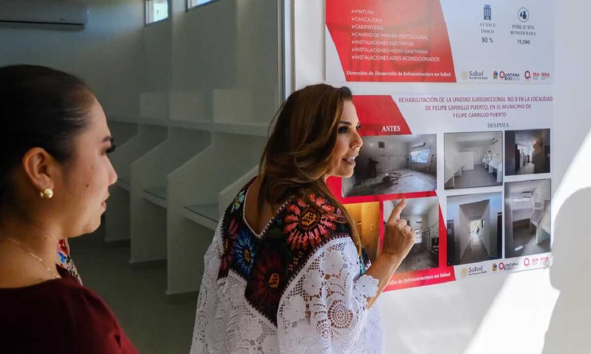 Prioriza Mara Lezama infraestructura en salud.