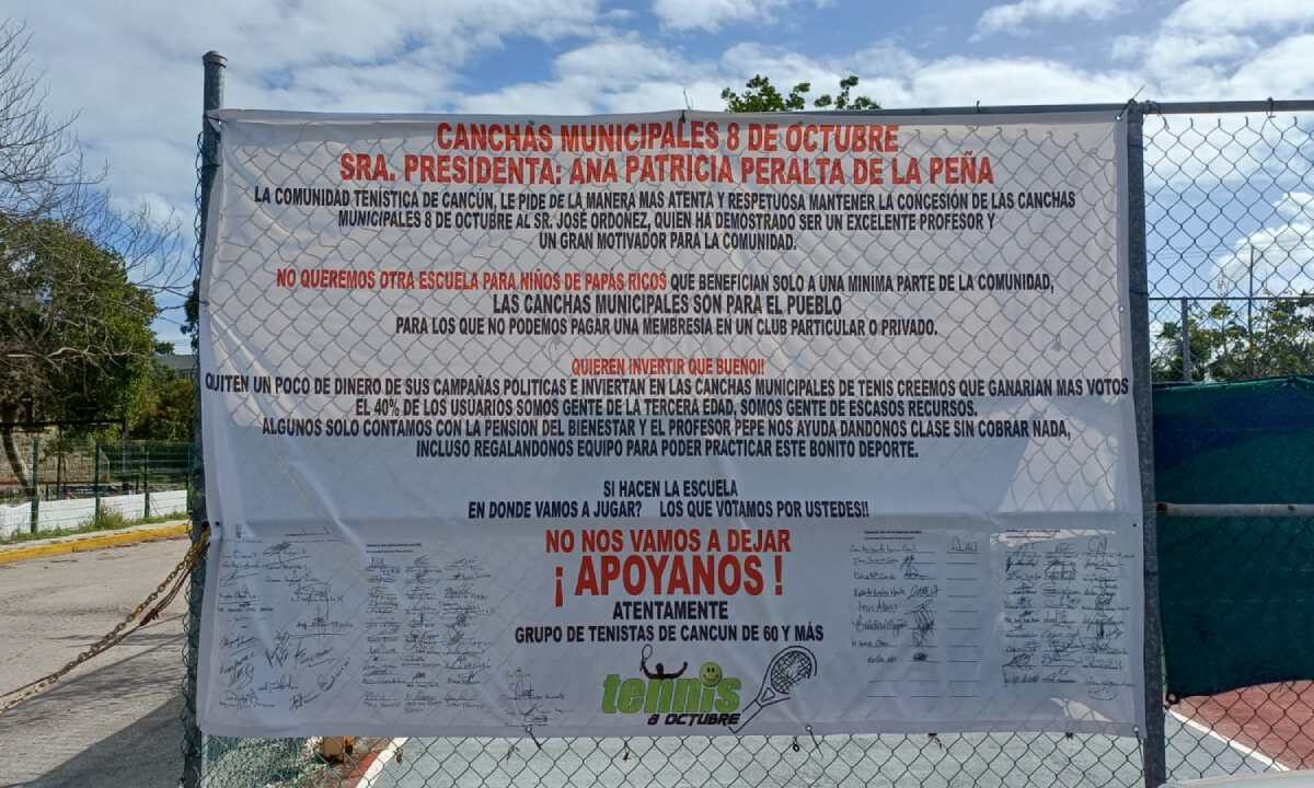 “8 de Octubre”. Canchas del 8 de Octubre están ubicadas en la supermanzana 21