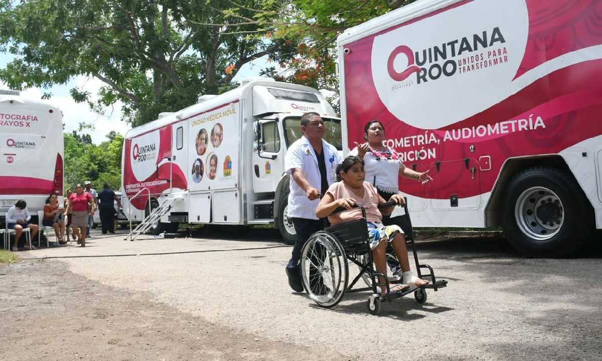 Caravanas de salud siguen sus recorridos.