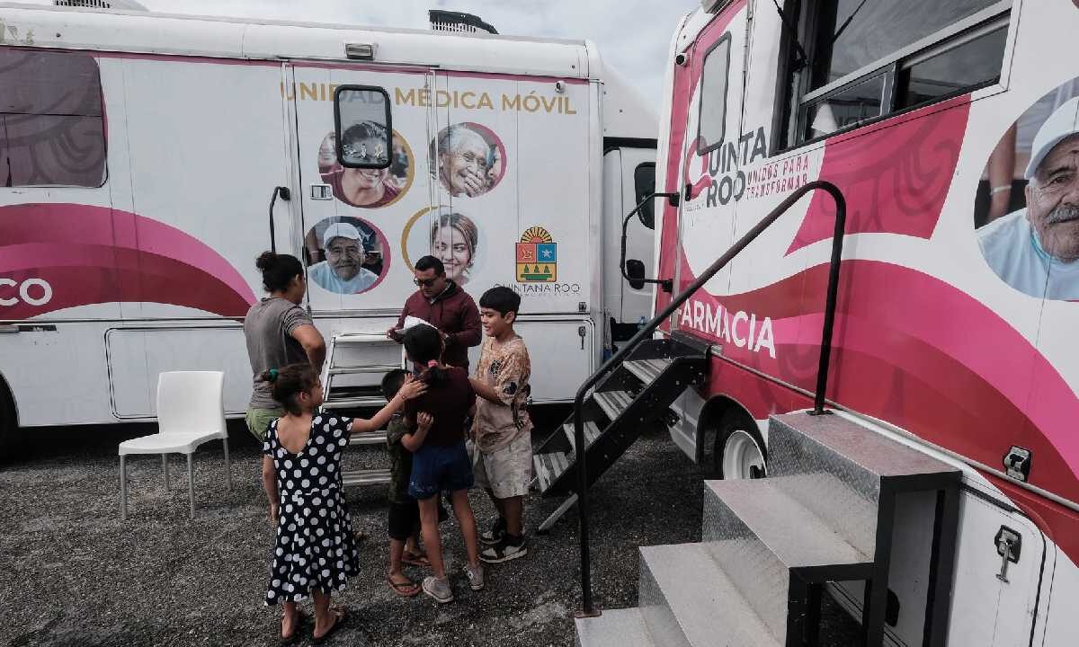 Siguen los recorridos de las caravanas de salud.