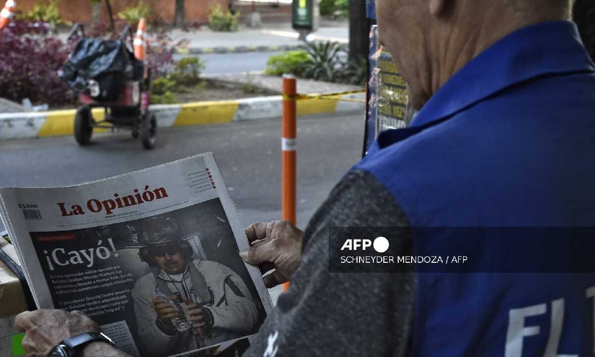 El sábado fue detenido Maduro.