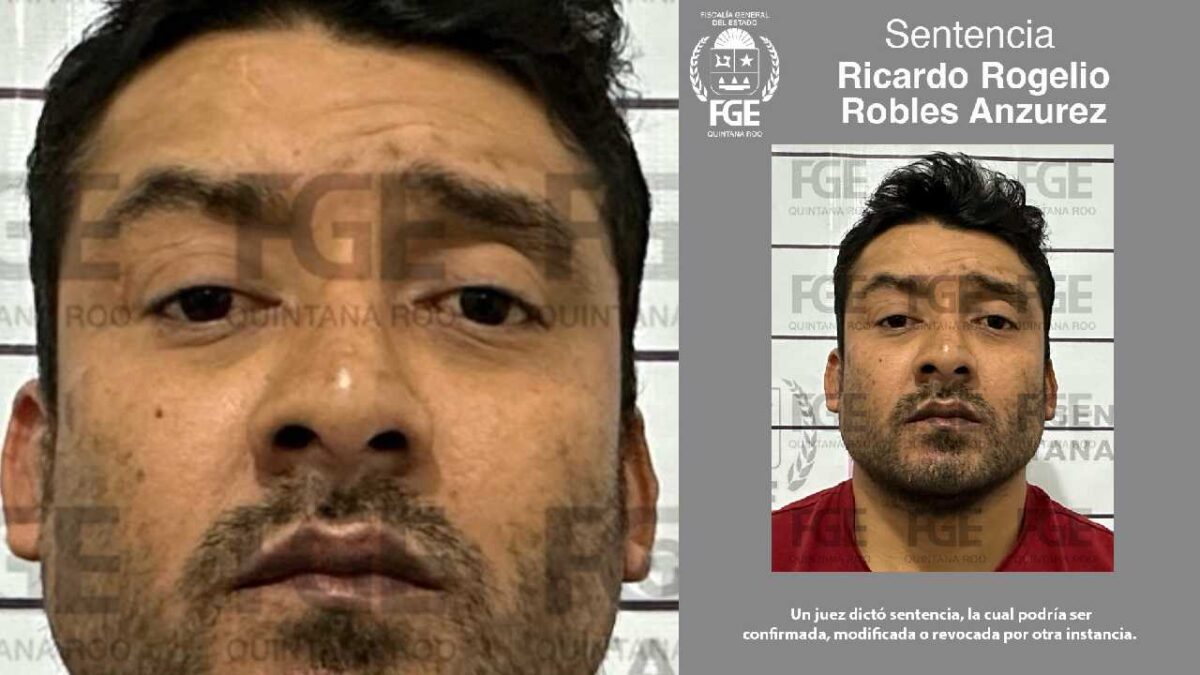 Ricardo Rogelio Robles Anzures fue hallado culpable.