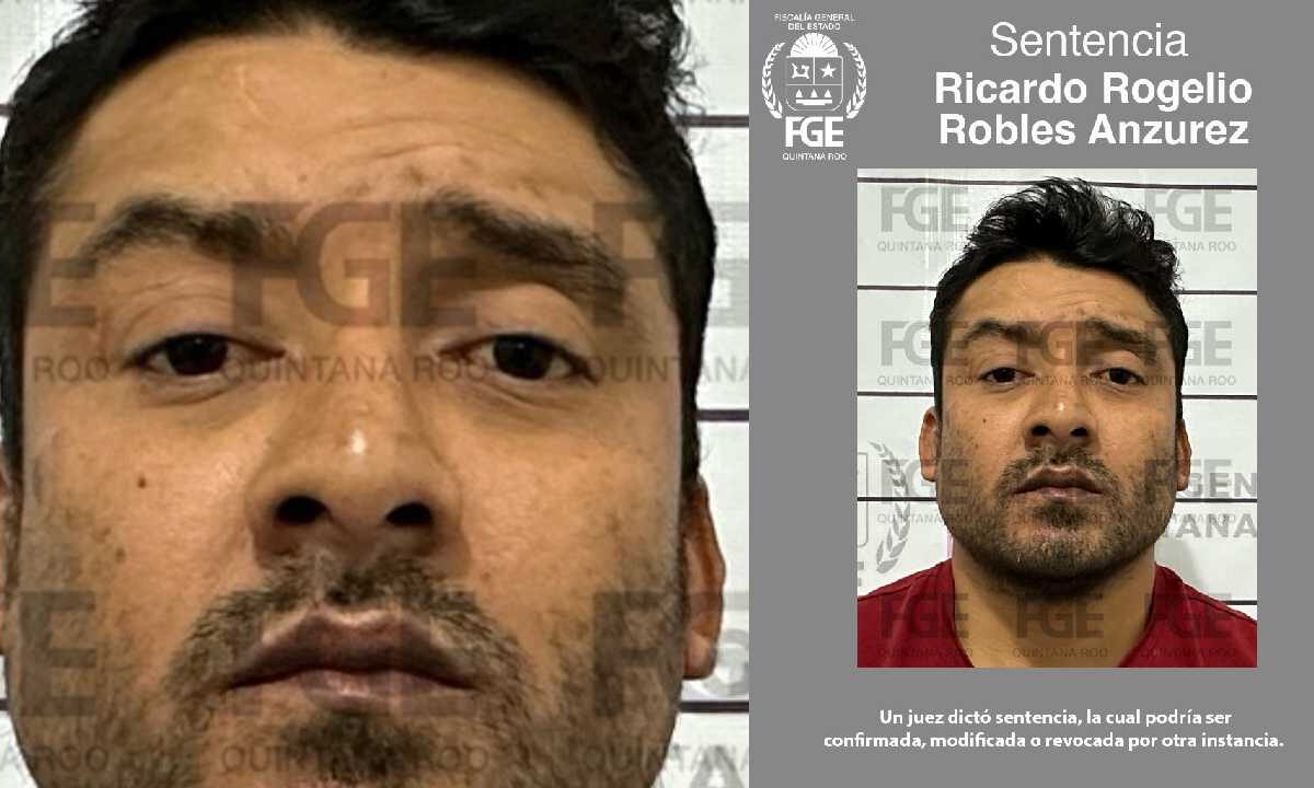 Ricardo Rogelio Robles Anzures fue hallado culpable.