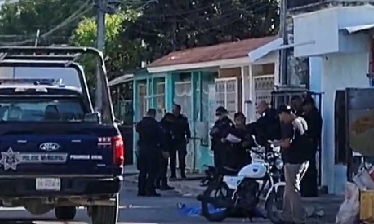 Ejecutan a pareja en Cancún.