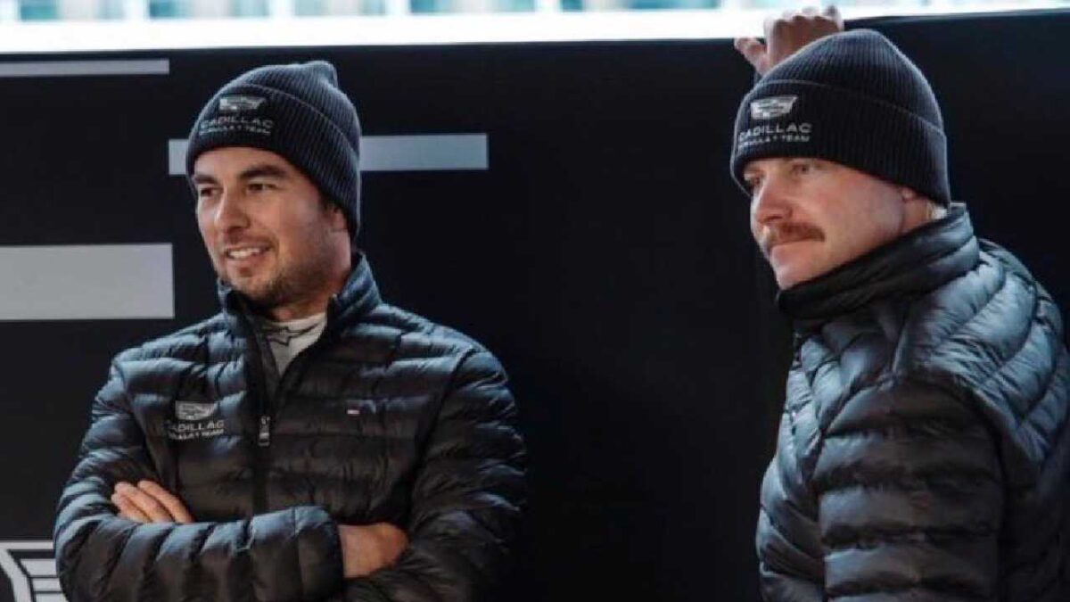 Checo Pérez y Valtteri Bottas, de CVadillac.