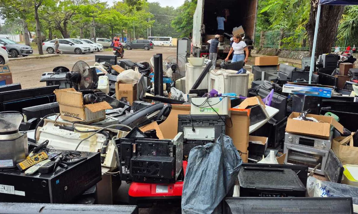 Campaña de recolección de electrónicos tuvo éxito.
