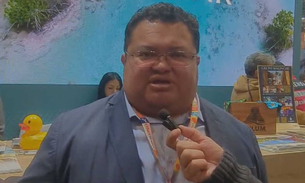 Presidente municipal de Cozumel José Luis Chacón.