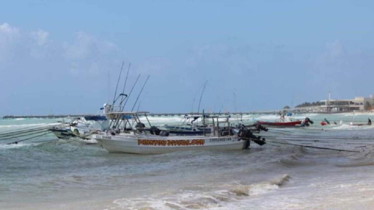 Frente frío en Quintana Roo.