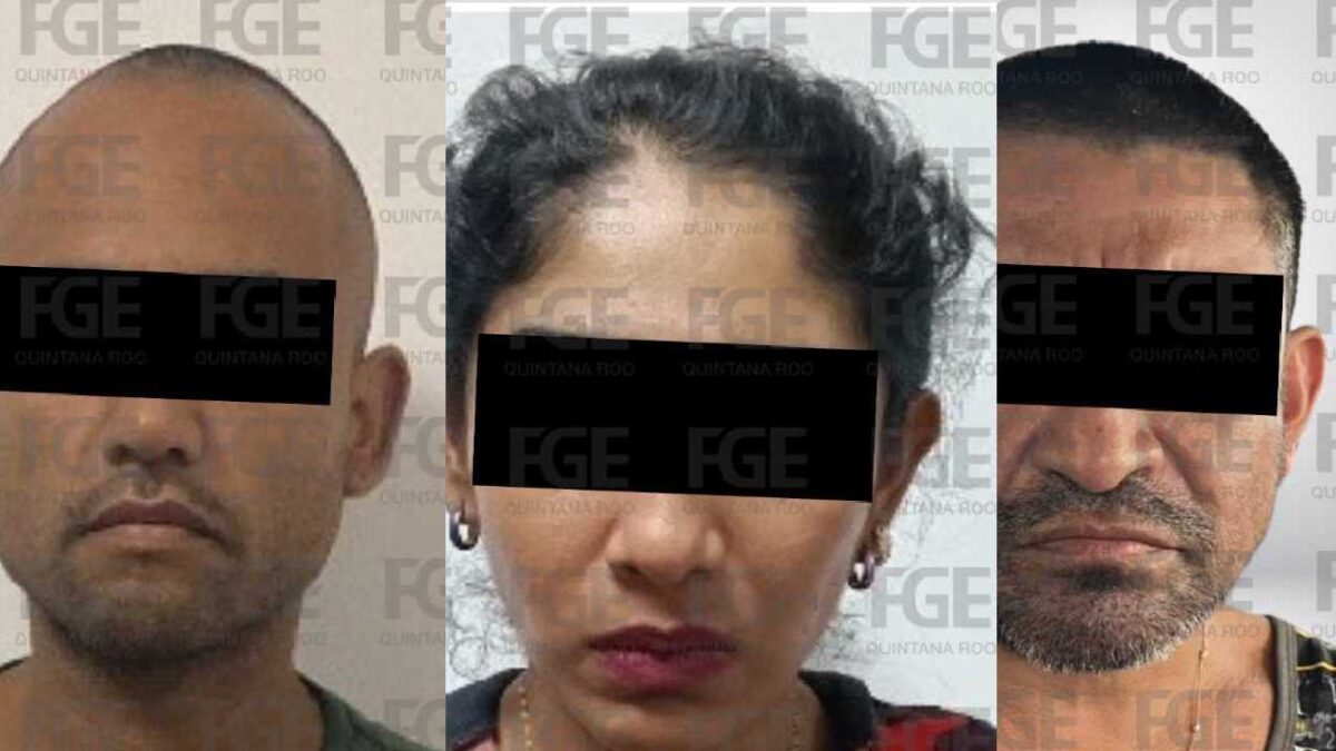 Detenidos por feminicidio.