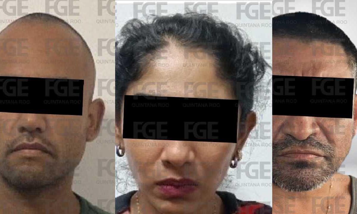 Detenidos por feminicidio.