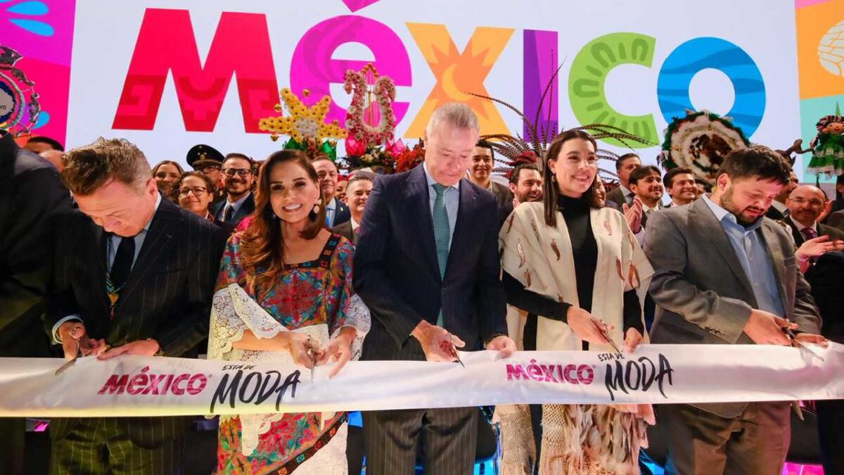 Quedó inaugurado el Pabellón de México. Presente Quintana Roo.