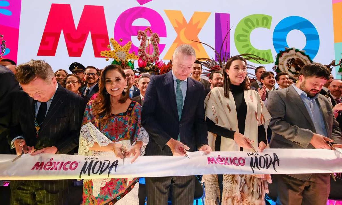 Quedó inaugurado el Pabellón de México. Presente Quintana Roo.