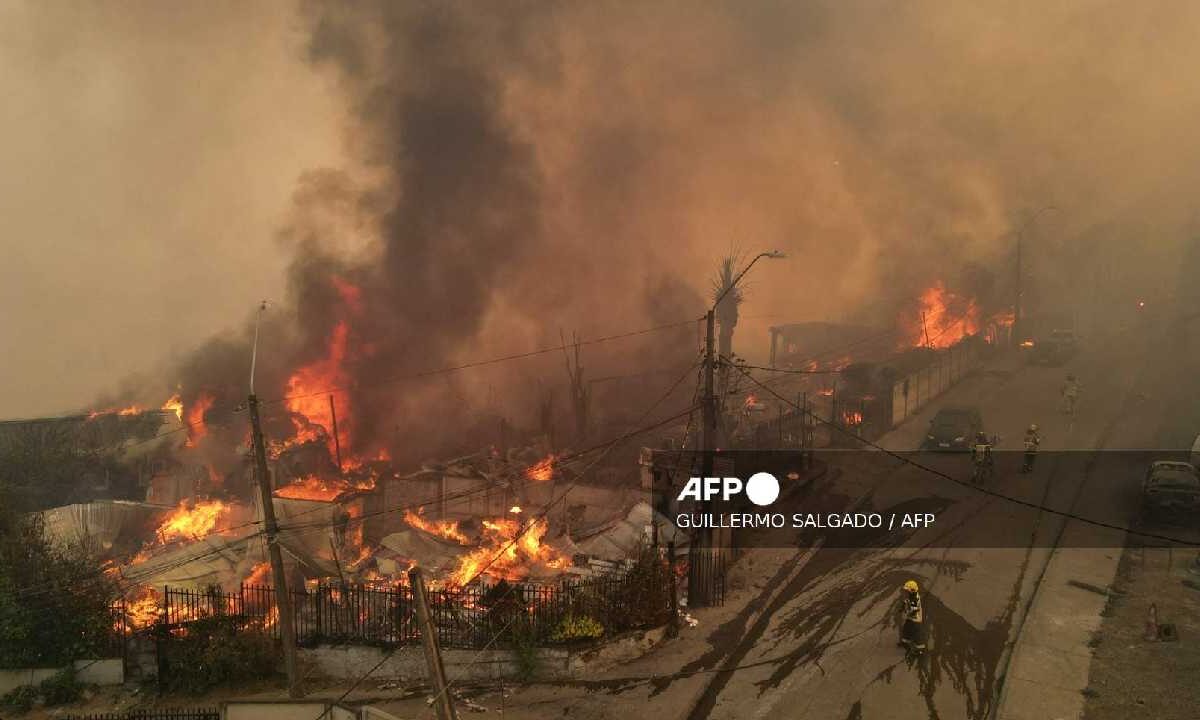 Alarma en Chile por incendios.