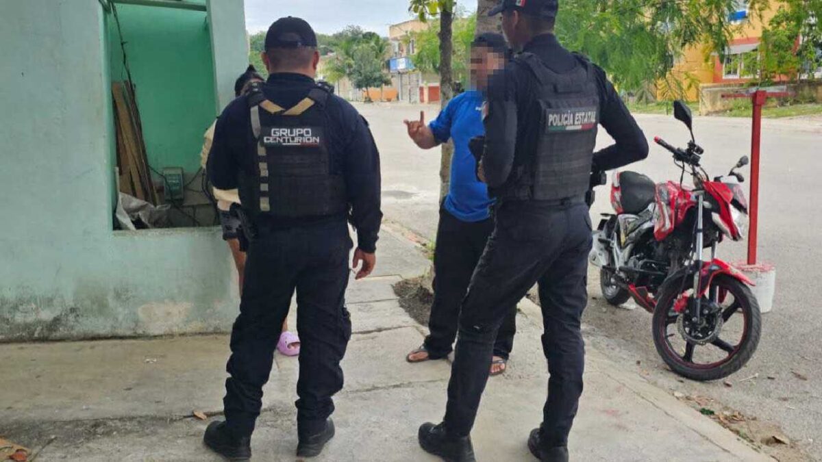 Frustran caso de extorsión en Playa del Carmen.