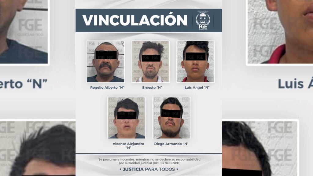 Los detenidos están en Playa del Carmen.