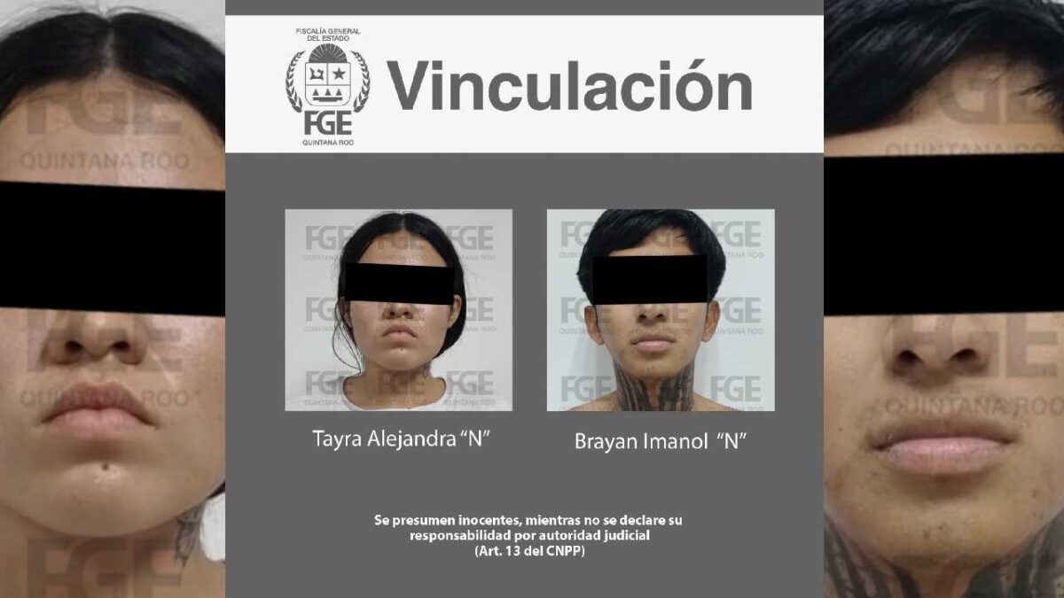 Juez de control decreta prisión a pareja.