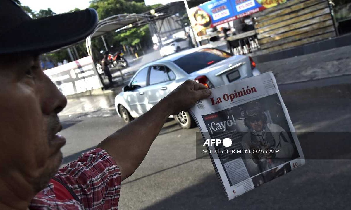 Captura de Nicolás Maduro.