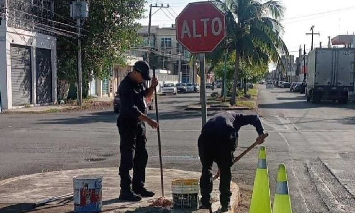 Reordenamiento vial en Chetumal.
