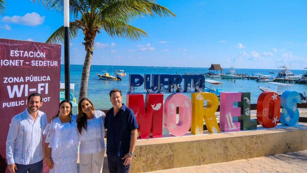Puerto Morelos se moderniza.