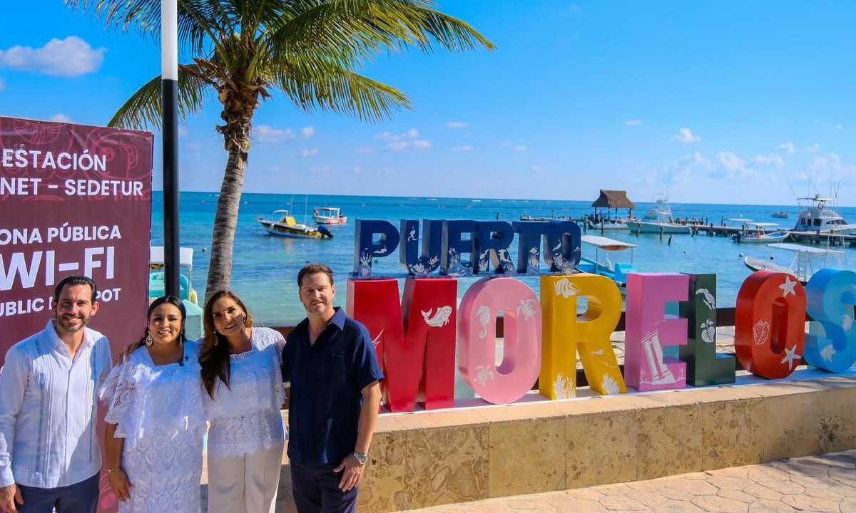Puerto Morelos se moderniza.