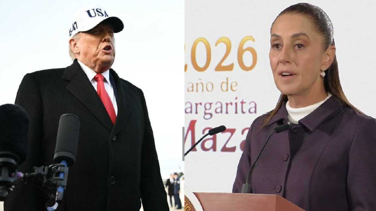 Sheinbaum le responde a Trump.