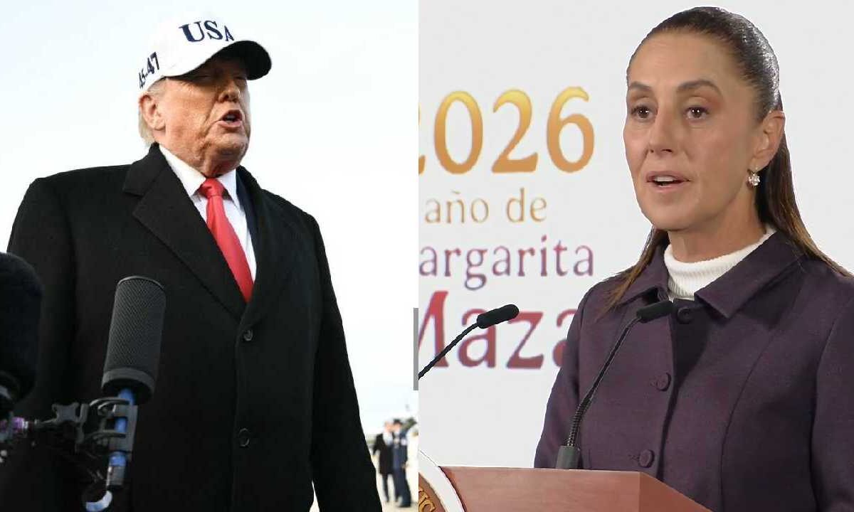 Sheinbaum le responde a Trump.