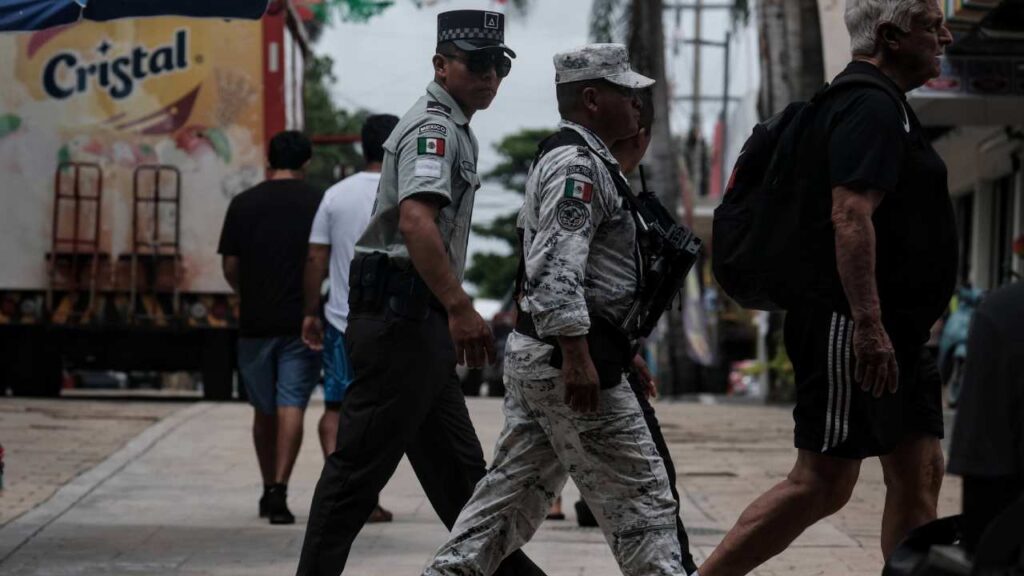 Elementos de seguridad en Quintana Roo