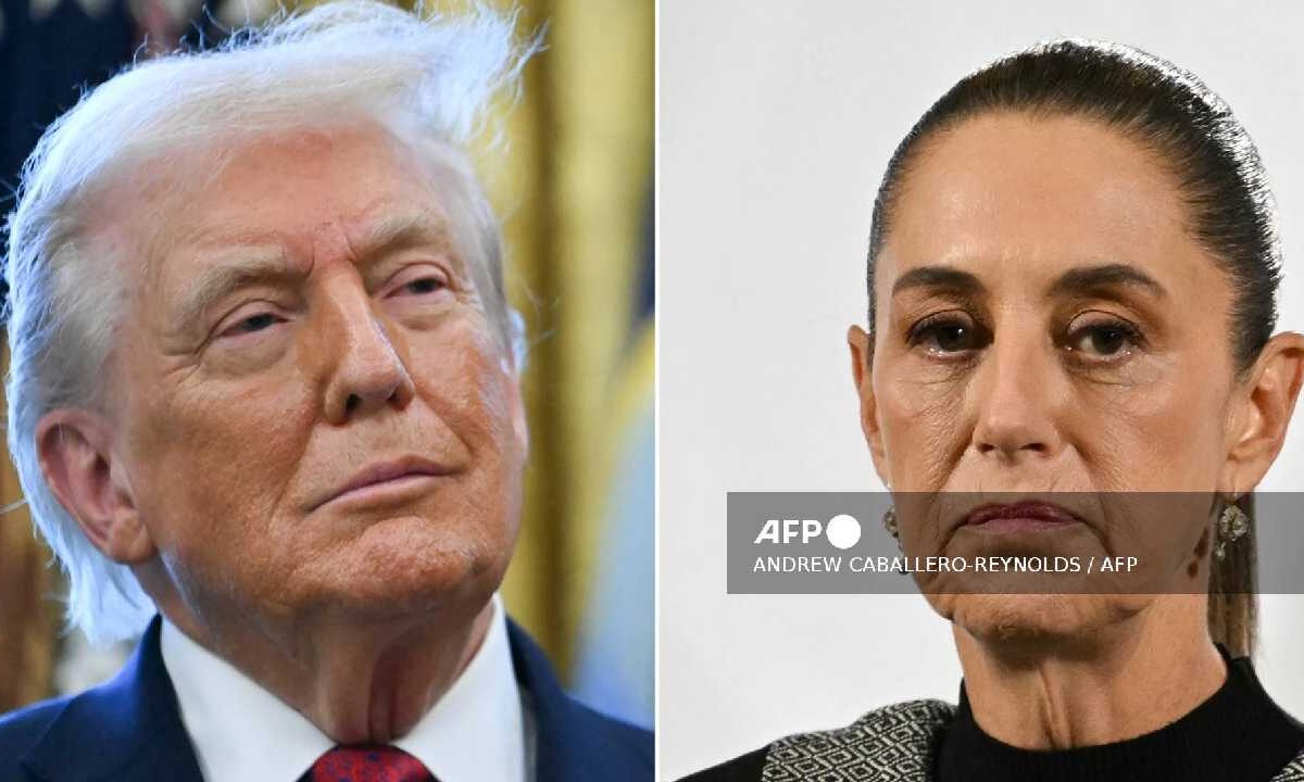 Sheinbaum responde a las amenazas de Trump.
