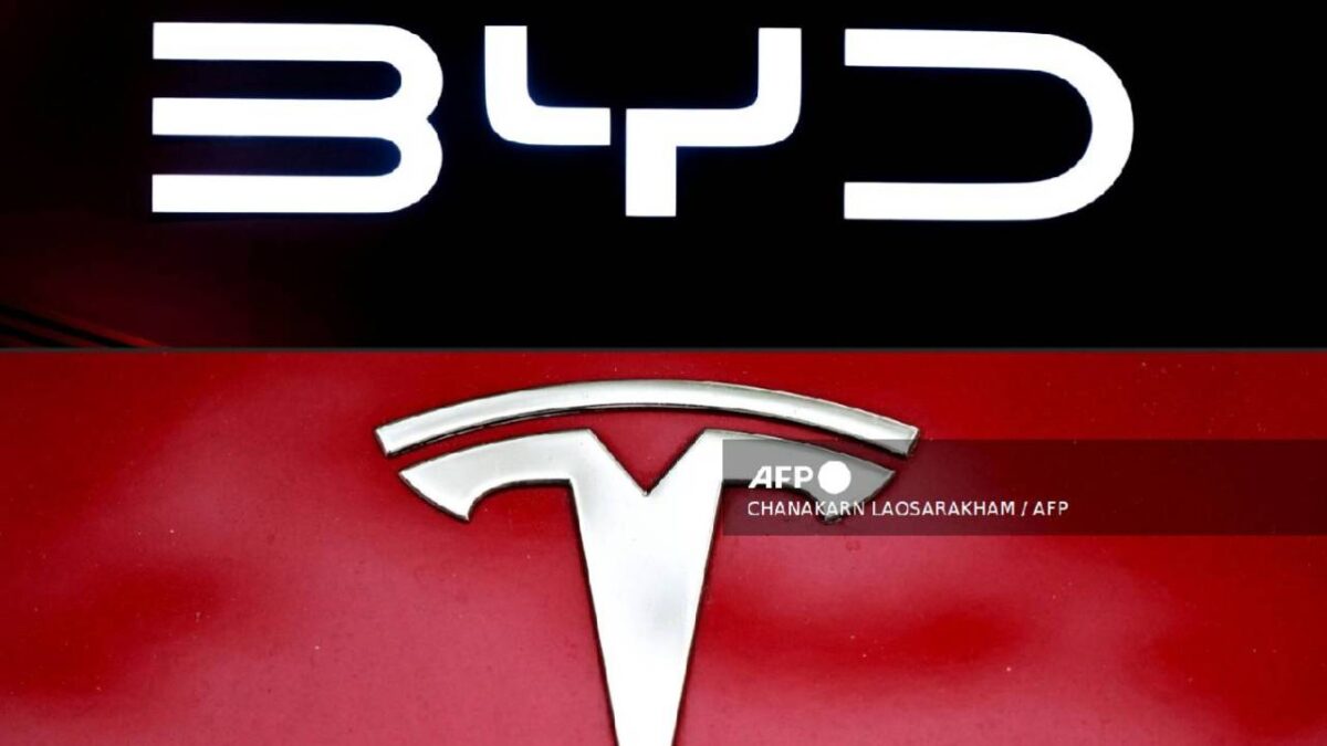 Tesla frente a BYD