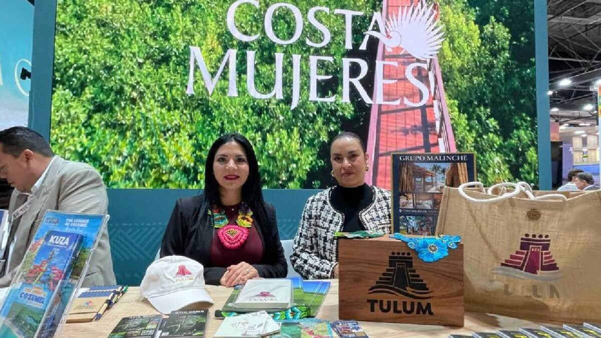 Participación de Tulum en la Feria Internacional de Turismo de Madrid, España.