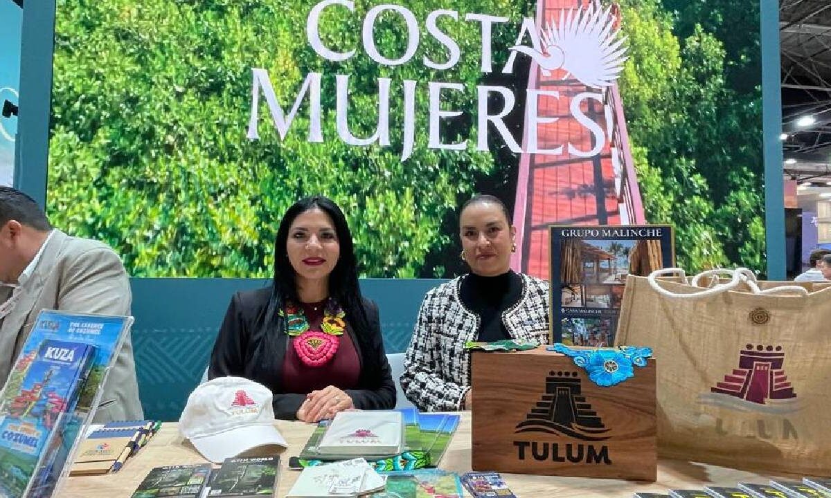 Participación de Tulum en la Feria Internacional de Turismo de Madrid, España.