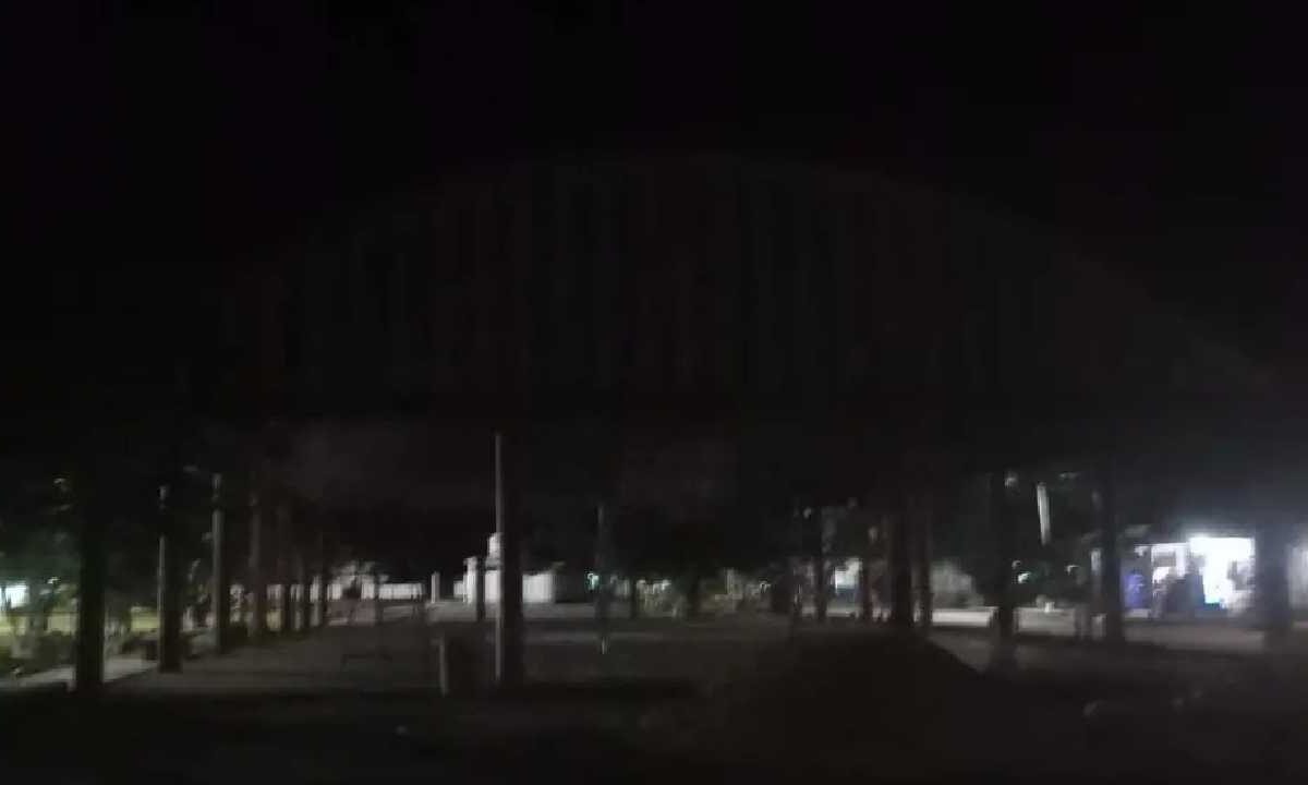 Valladolid Nuevo sin luz.