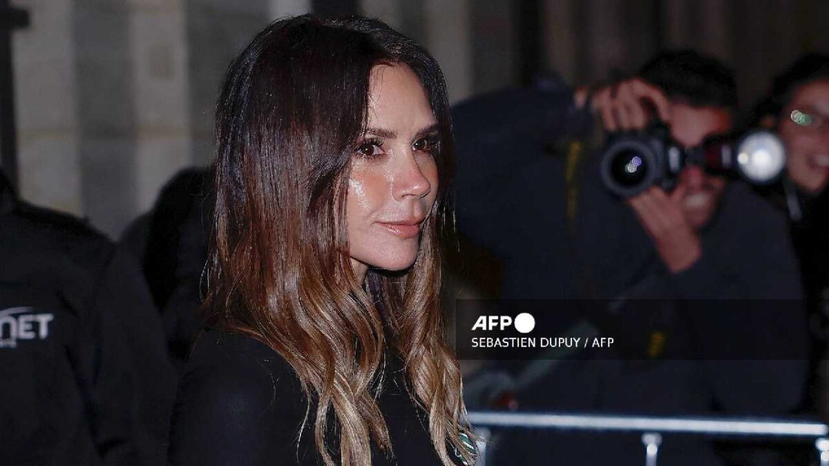 Victoria Beckham estuvo en Francia.