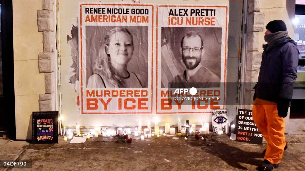 Mineápolis en medio de protestas.