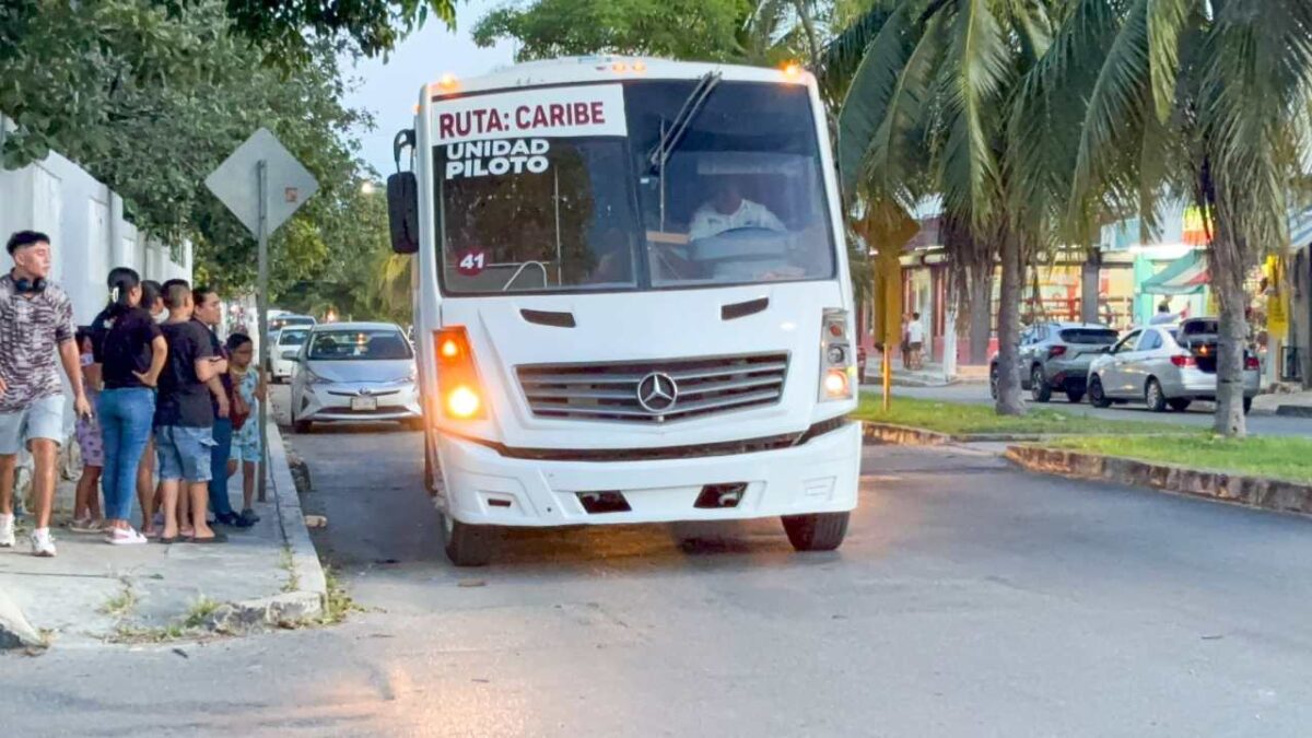 Tu Ruta Chetumal será gratuita los domingos