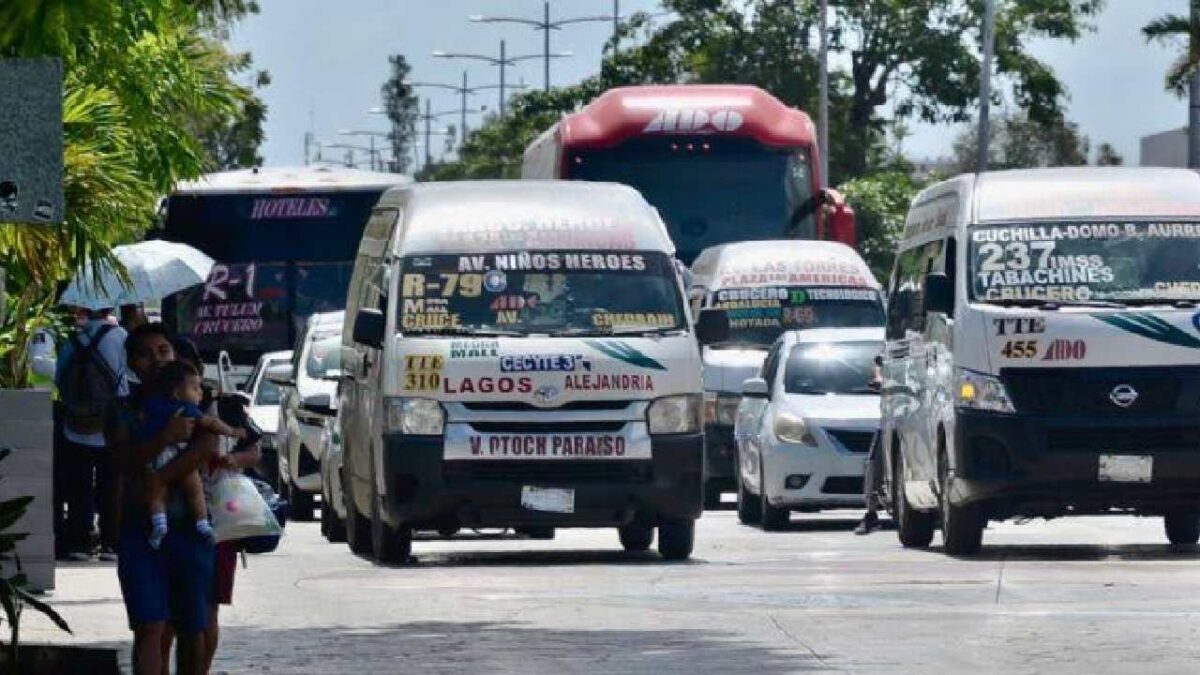 Centralización del transporte público avanza en Cancún