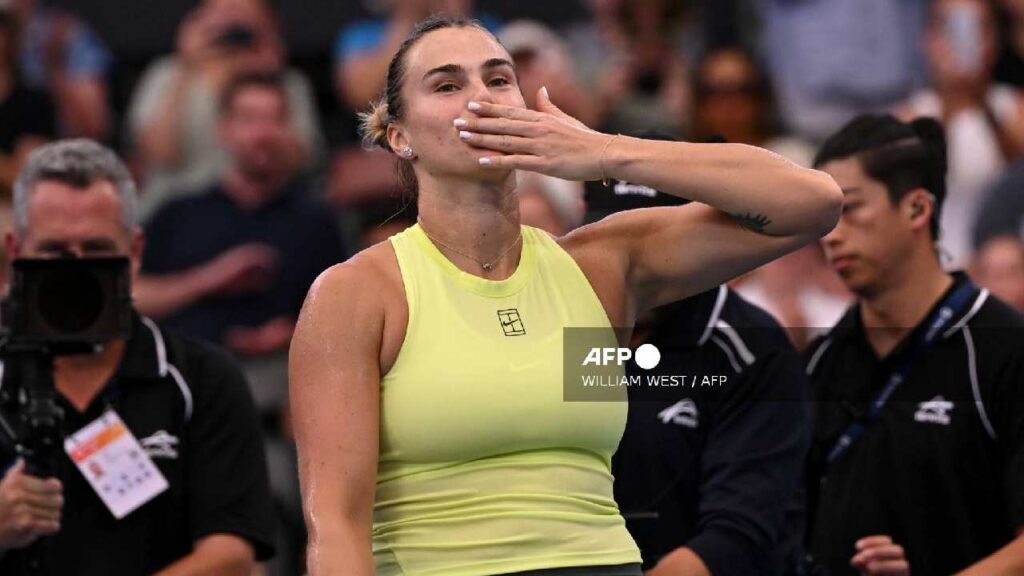 Sabalenka se prepara para el AO