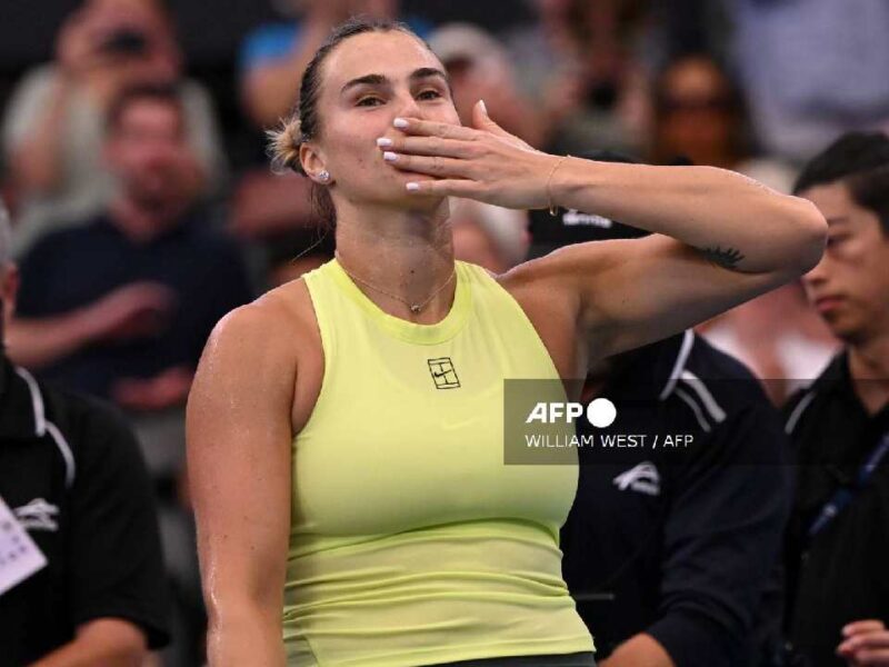 Aryna Sabalenka avanza a la final de Brisbane y va por su tercer título rumbo al Abierto de Australia