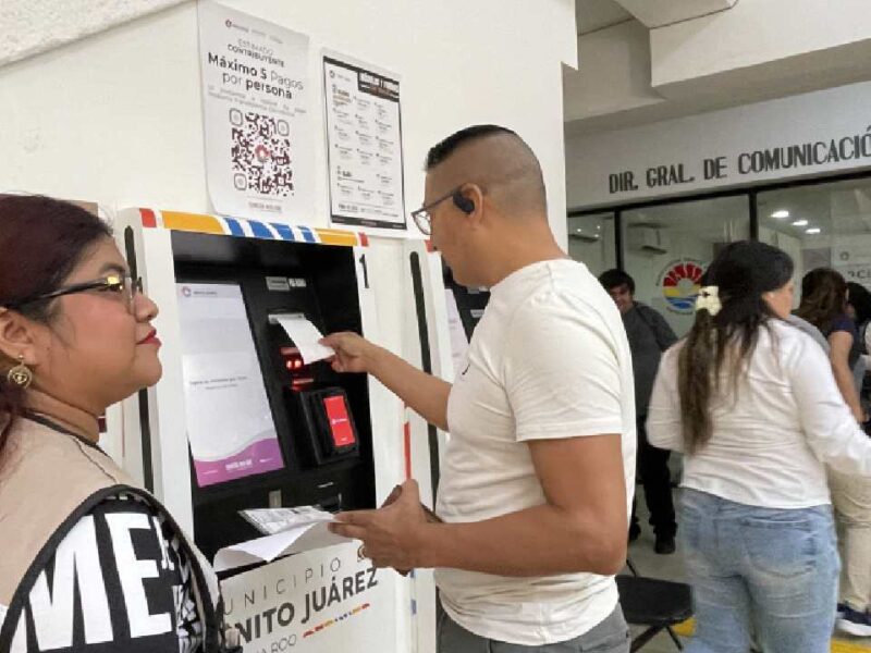 Impuesto predial en Benito Juárez alcanza 74% de la meta anual en 2026