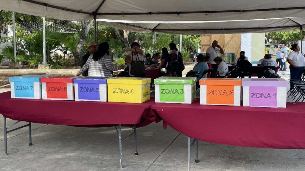 Cae la participación ciudadana en Cancún.